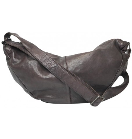 The trend 22783 FERULA CROSSBODY LEATHER BAG - Brown - 22783$151