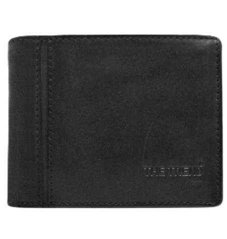 The trend 4067076 PORTEFEUILLE CUIR ITALIEN - Noir - 4067076$80