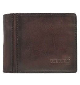 The trend 4067076 ITALIAN LEATHER WALLET - Brown - 4067076$151