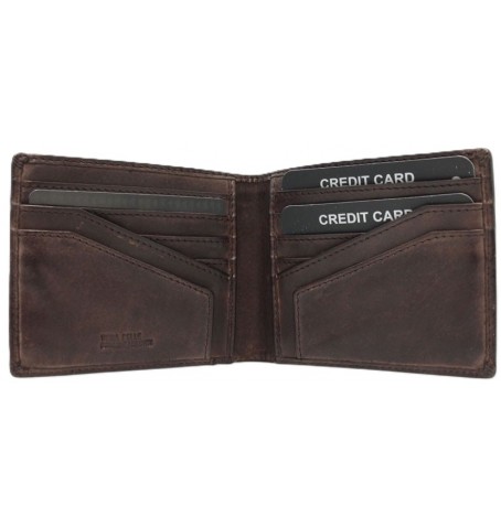 The trend 4067076 PORTEFEUILLE CUIR ITALIEN - Brun - 4067076$151