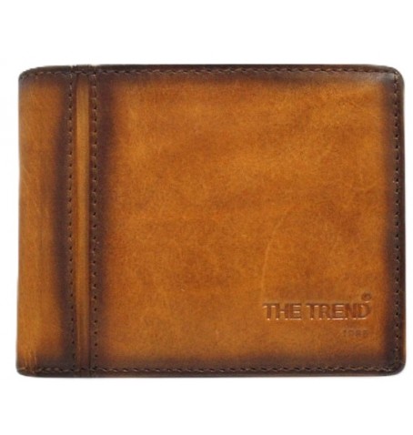 The trend 4067076 ITALIAN LEATHER WALLET - Tan - 4067076$122