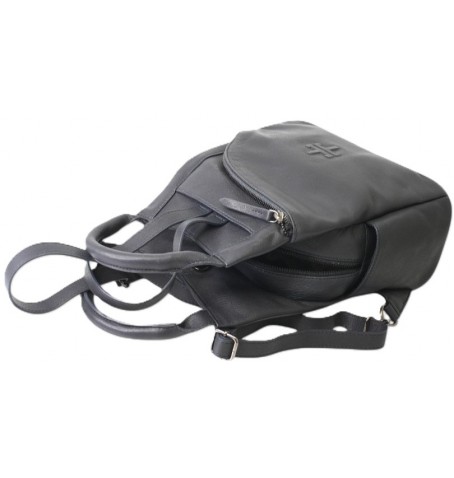 The trend 4350327 LOGLIO LEATHER BACKPACK - Marine - 4350327$62