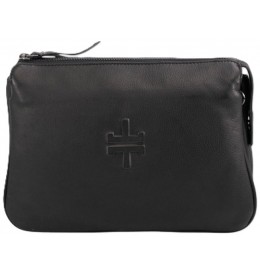 The trend 4354683 MARRUCA LEATHER BAG - Black - 4354683$80