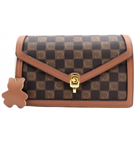 Sayan 89095-1 SAC BANDOULIÈRE PVC - Brun - 89095.1$BROWN