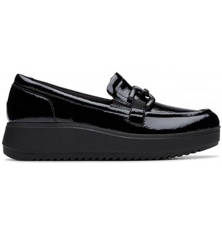 Clarks ZALAH TOP 26184334 - Vernis noir - ZALAHTOP$01C