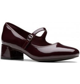 Clarks IRIDESSA RAE 26184692 - Burgundy - IRIDESSARAE$06C