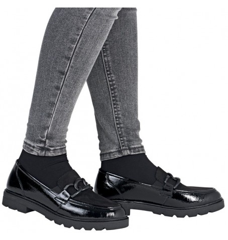 Rieker - Remonte D2Q01-02 - Black varnish - D2Q01$02.01R