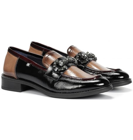 Dorking - Fluchos HARVARD D9118 - Black varnish - D9118$NANNA.01D