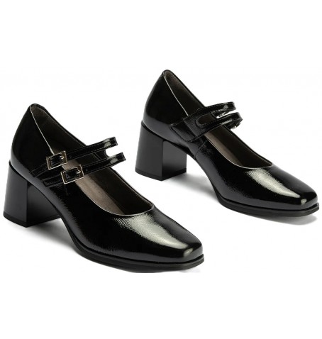 Pitillos 10831 - Black varnish - 10831$01PT