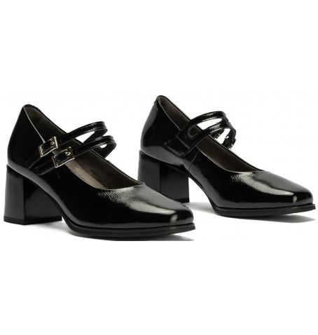 Pitillos 10831 - Black varnish - 10831$01PT