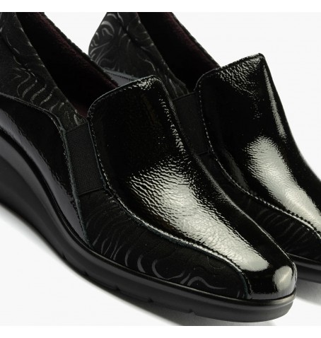 Pitillos 10730 - Black varnish - 10730$01PT