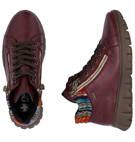 Rieker N1305-35 - Burgundy - N1305$35.06R