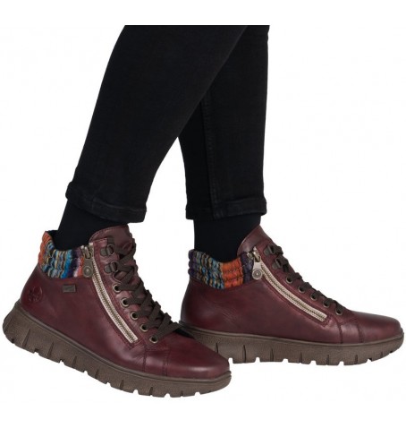 Rieker N1305-35 - Burgundy - N1305$35.06R