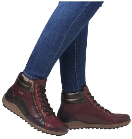 Rieker - Remonte R1458-35 - Burgundy - R1458$35.06R