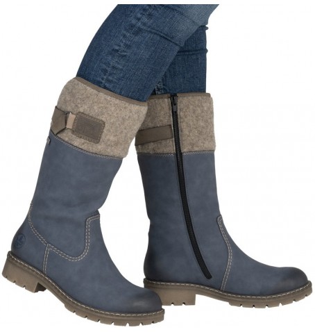 Rieker Y9190-12 - Blue - Y9190$12.04R