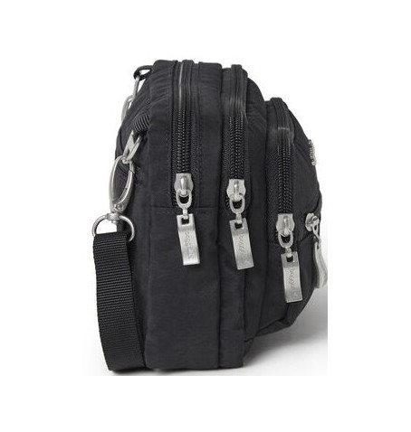 Baggallini TRZ419 TRIPLE ZIP BAG - Black - TRZ419U$01