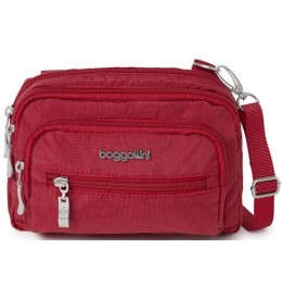 Baggallini TRZ419 TRIPLE ZIP BAG - Rouge - TRZ419U$09