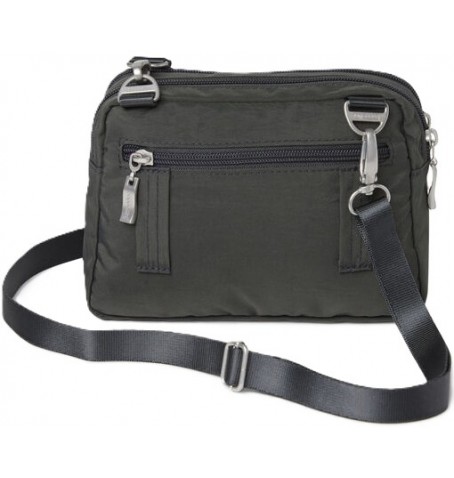 Baggallini TRZ419 TRIPLE ZIP BAG - Silver Grey - TRZ419U$18