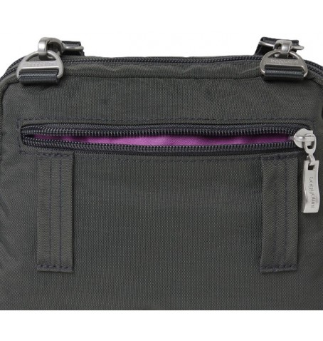 Baggallini TRZ419 TRIPLE ZIP BAG - Argent gris - TRZ419U$18
