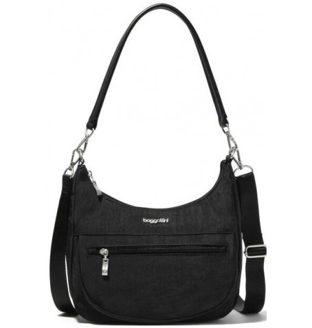 Baggallini MHM800 MODERN POCKET HALF MOON BAG - Noir - MHM800$01