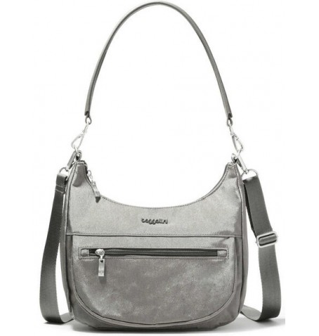 Baggallini MHM800 MODERN POCKET HALF MOON BAG - Argent gris - MHM800$18