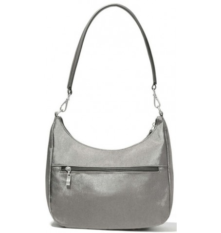 Baggallini MHM800 MODERN POCKET HALF MOON BAG - Silver Grey - MHM800$18