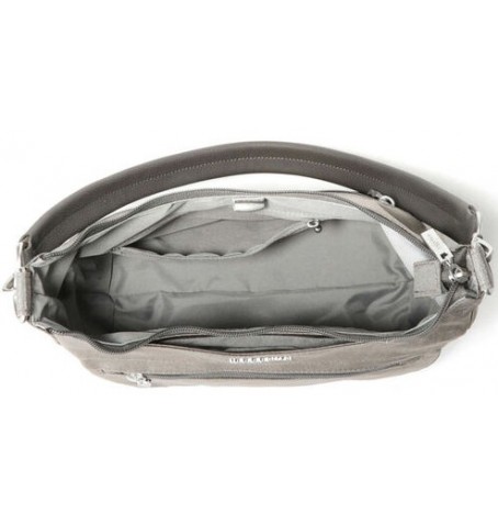 Baggallini MHM800 MODERN POCKET HALF MOON BAG - Argent gris - MHM800$18