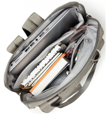 Baggallini EBP713 MODERN EVERYWHERE LAPTOP BACKPACK - Silver Grey - EBP713$18
