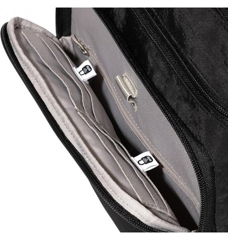 Baggallini GOM920 OUT AND ABOUT CROSSBODY - Black - GOM920$01