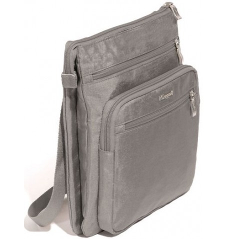 Baggallini GOM920 OUT AND ABOUT CROSSBODY - Silver Grey - GOM920$18