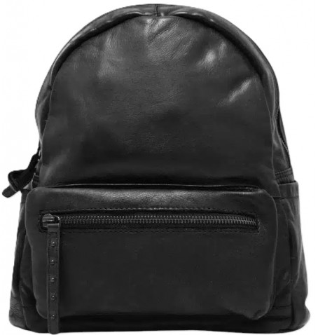 The trend 22309-80 SAC À DOS CUIR ITALIEN - Noir - 22309$80