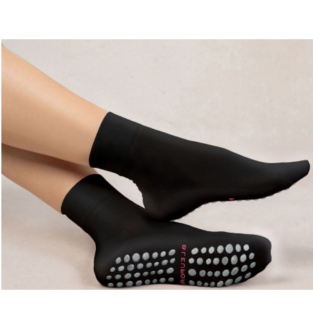 Bleu Forêt NO-SLIPPING ANKLE SOCKS - Black - 6521$AR5