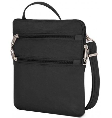 Travelon 43116 CLASSIC ANTI-VOL BANDOULIÈRE 2 ZIP - Noir - 43116$500