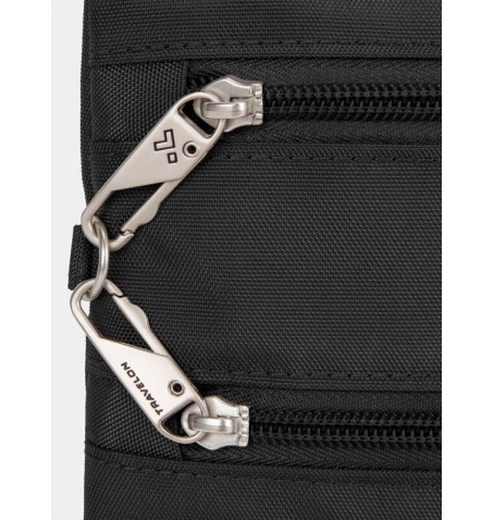 Travelon 43116 CLASSIC ANTI-THEFT SLIM DBL ZIP CB - Black - 43116$500
