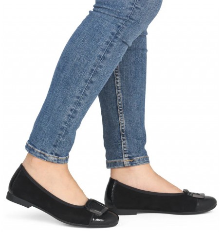 Rieker - Remonte D0K12-02 - Vernis noir - D0K12$02.01R