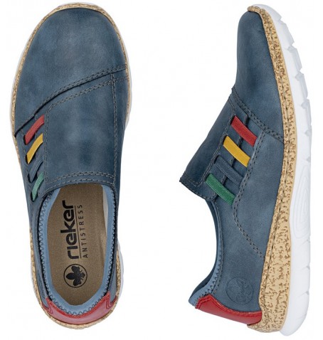 Rieker N4264-14 - Bleu - N4264$14.04R