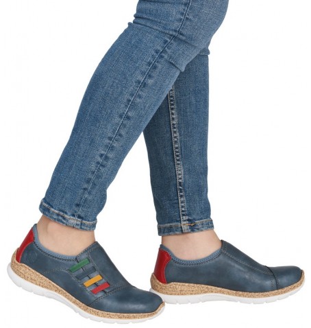 Rieker N4264-14 - Blue - N4264$14.04R