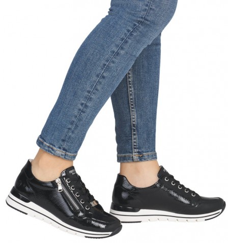 Rieker - Remonte R6716-02 - Black varnish - R6716$02.01R