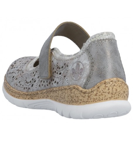 Rieker N4299-90 - Argent gris - N4299$90.18R