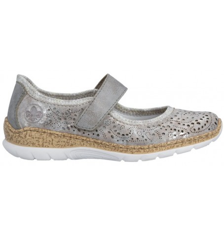 Rieker N4299-90 - Silver Grey - N4299$90.18R