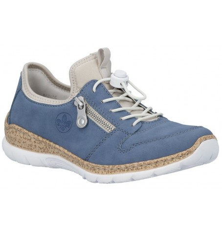 Rieker N42G0-14 - Blue - N42G0$14.04R Rieker N42G0-14 - Blue - N42G0$14.04R