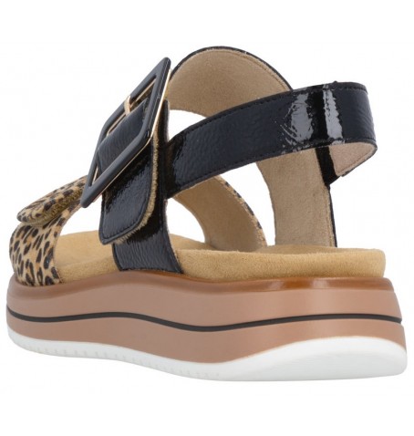 Rieker - Remonte D1J53-04 - Vernis noir - D1J53$04.01R