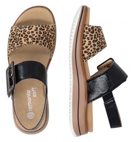 Rieker - Remonte D1J53-04 - Black varnish - D1J53$04.01R