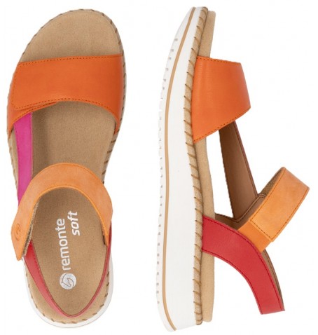 Rieker - Remonte D3J50-38 - Jaune - Orange - D3J50$38.19R